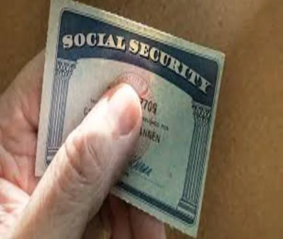Novelty Social Security Card